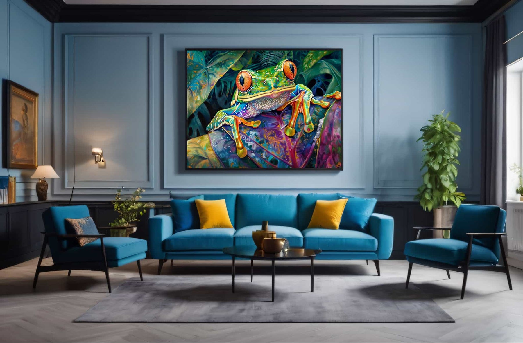 Tree Frog Canvas Art