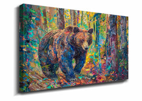 Bear Canvas Art