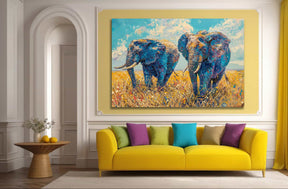 Elephant Canvas Art
