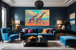 Giraffe Canvas Art