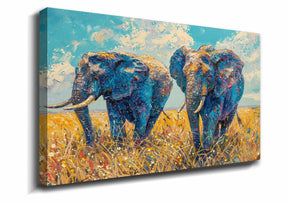 Elephant Canvas Art