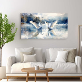 Swan Canvas Art