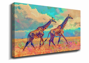Giraffe Canvas Art