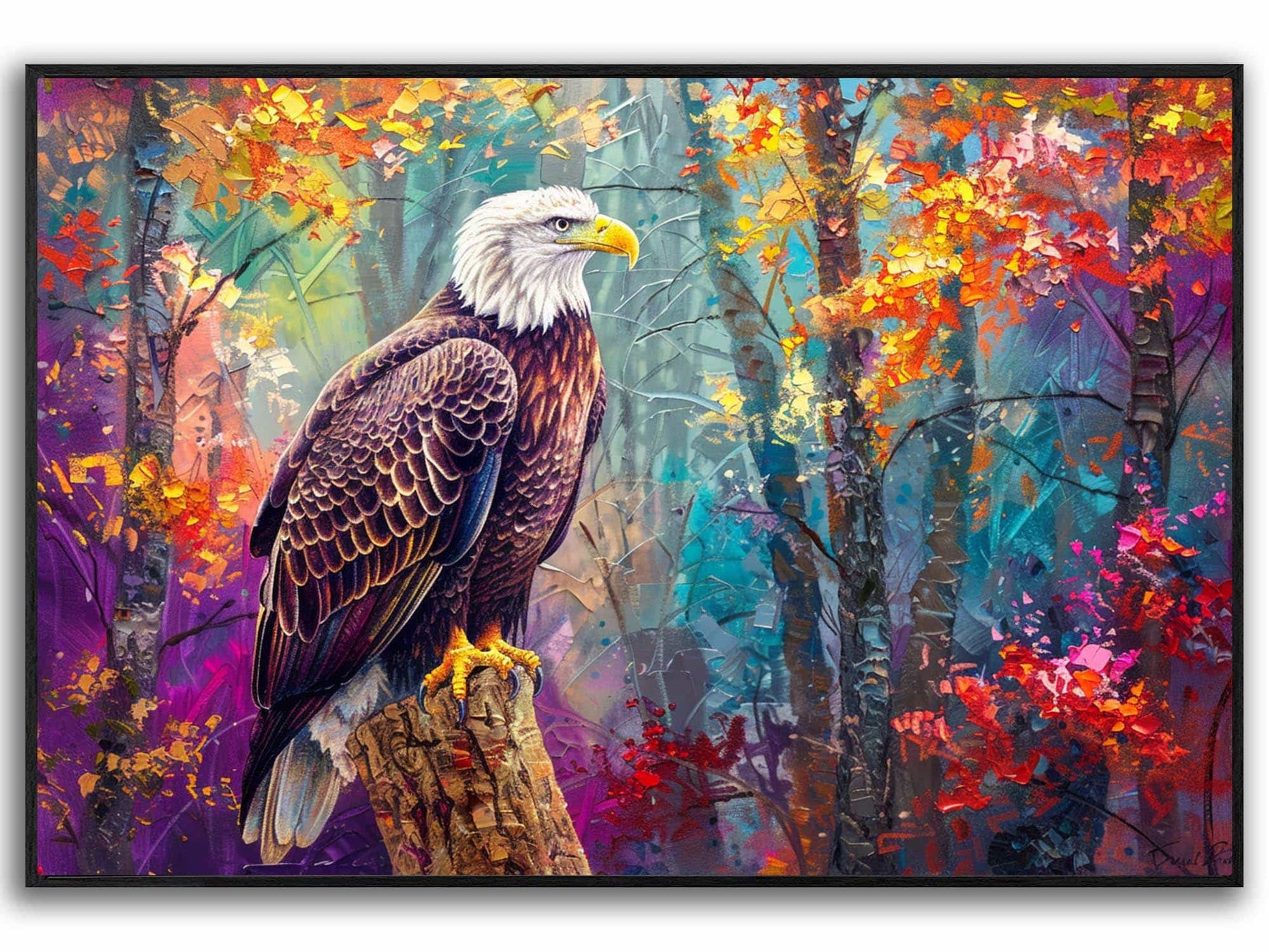 Hawk Canvas Art