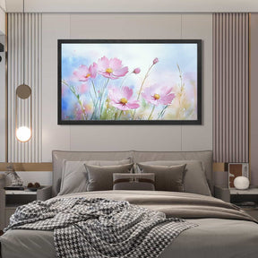 Pink Flower Canvas Art