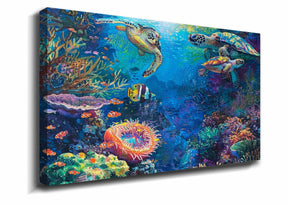 Sea Turtle Canvas Art