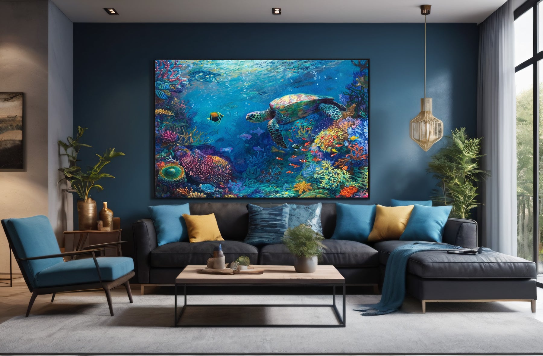 Sea Turtle Canvas Art