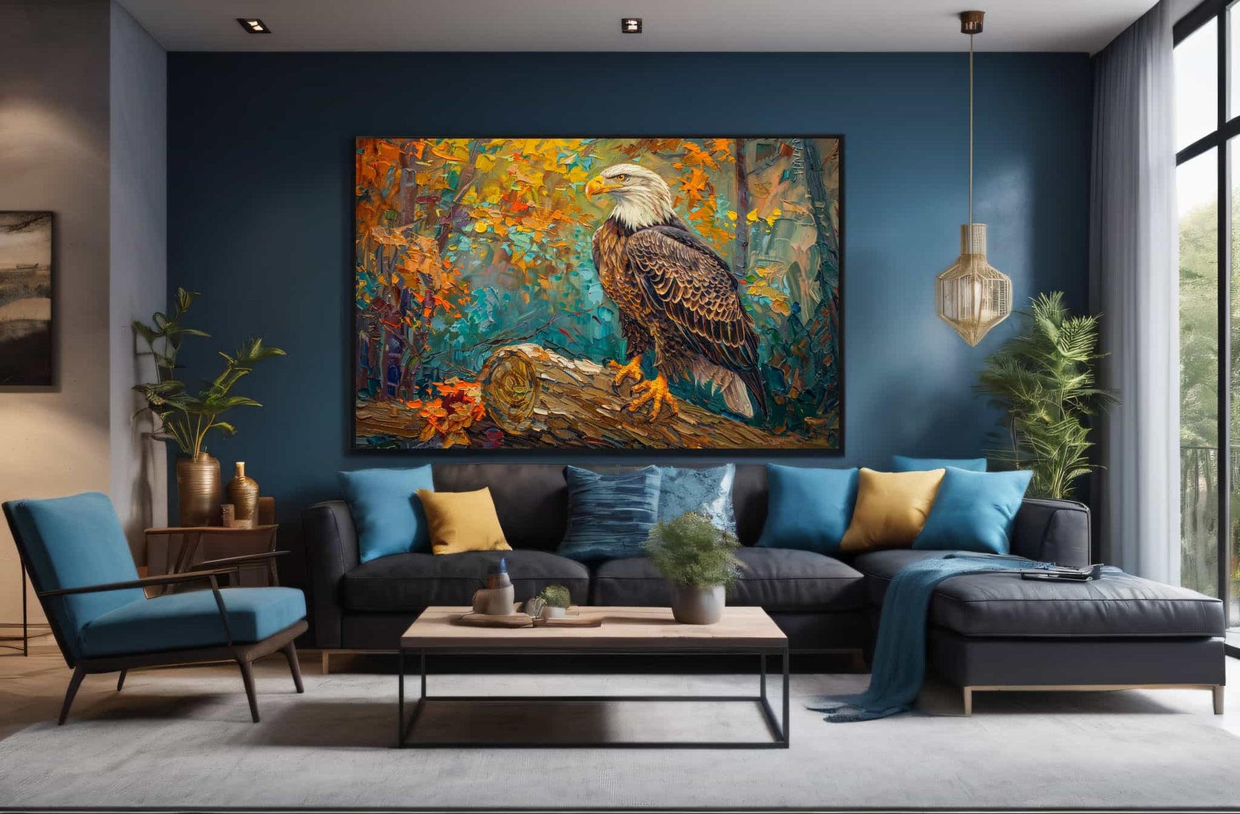 Hawk Canvas Art