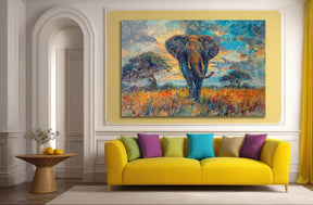 Elephant Canvas Art