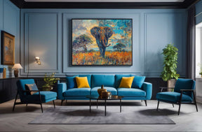 Elephant Canvas Art