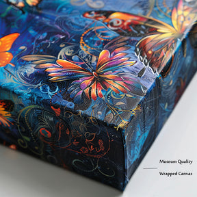 Death In The Sickroom Canvas Art