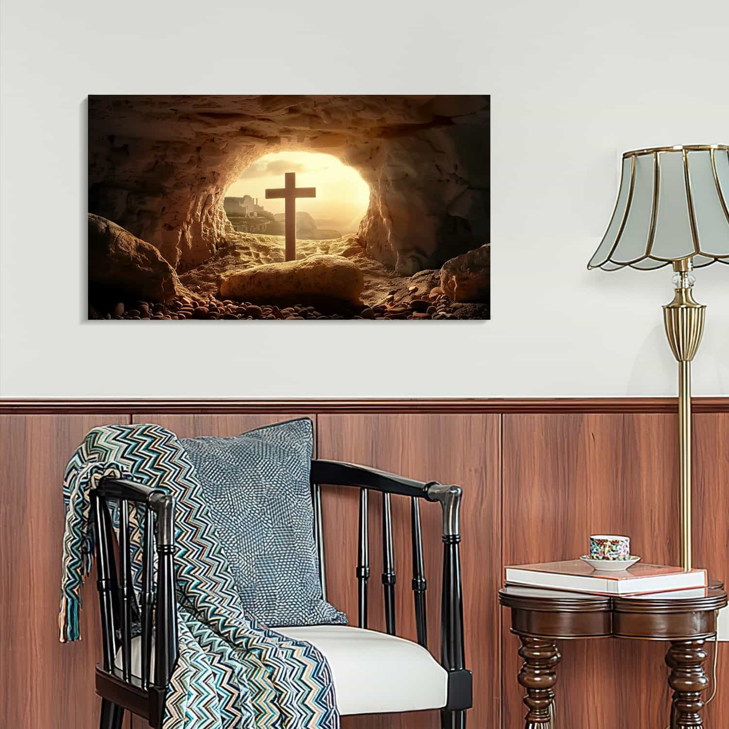 Jesus Easter Resurrection Canvas Art