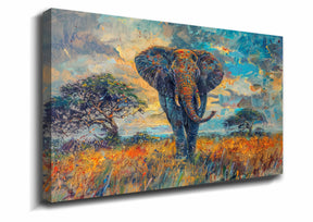 Elephant Canvas Art