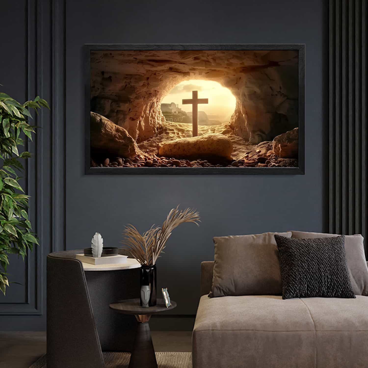 Jesus Easter Resurrection Canvas Art