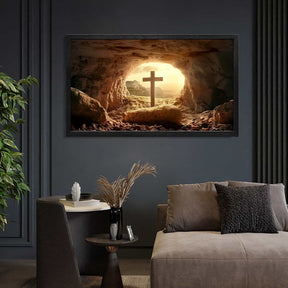Jesus Easter Resurrection Canvas Art