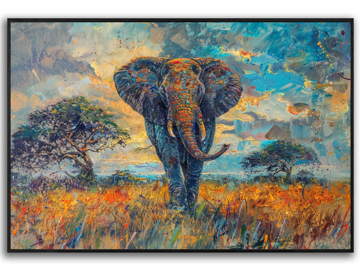 Elephant Canvas Art