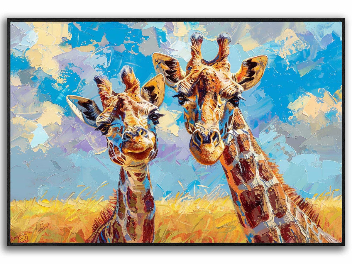 Giraffe Canvas Art