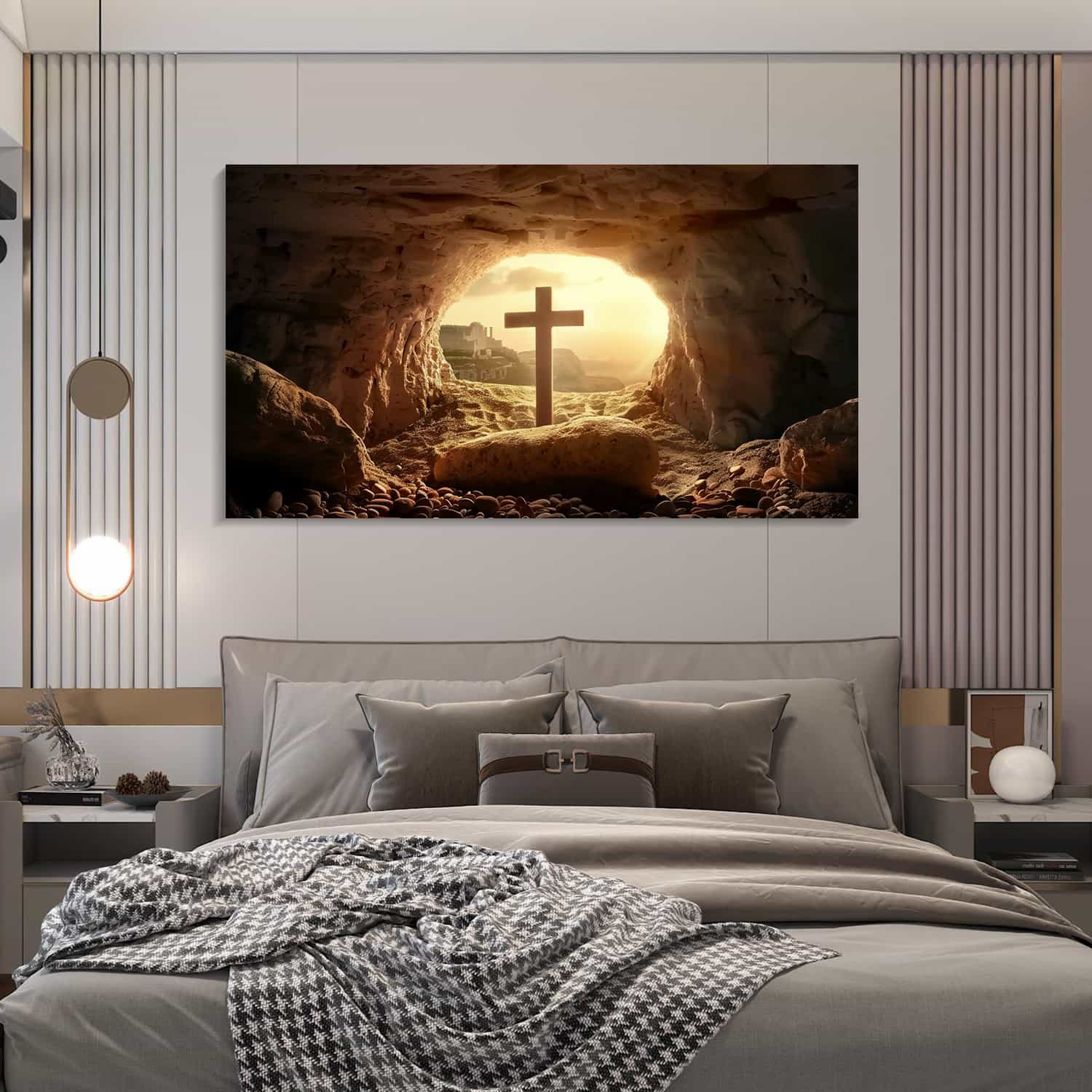 Jesus Easter Resurrection Canvas Art