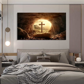 Jesus Easter Resurrection Canvas Art