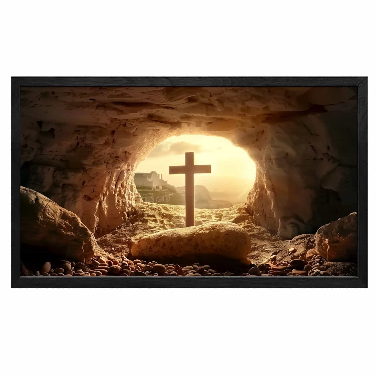 Jesus Easter Resurrection Canvas Art
