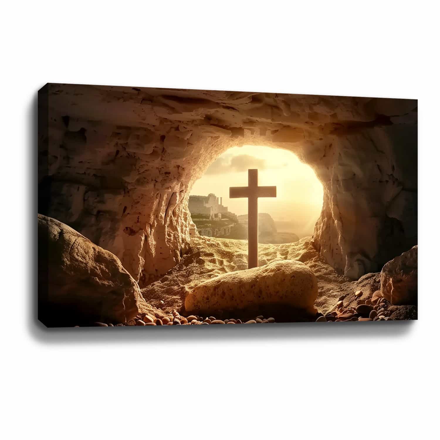 Jesus Easter Resurrection Canvas Art