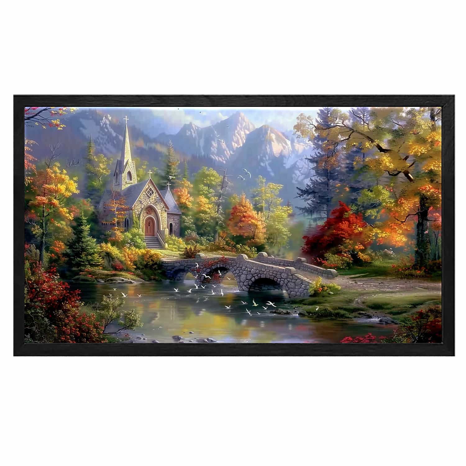 The Church Canvas Art