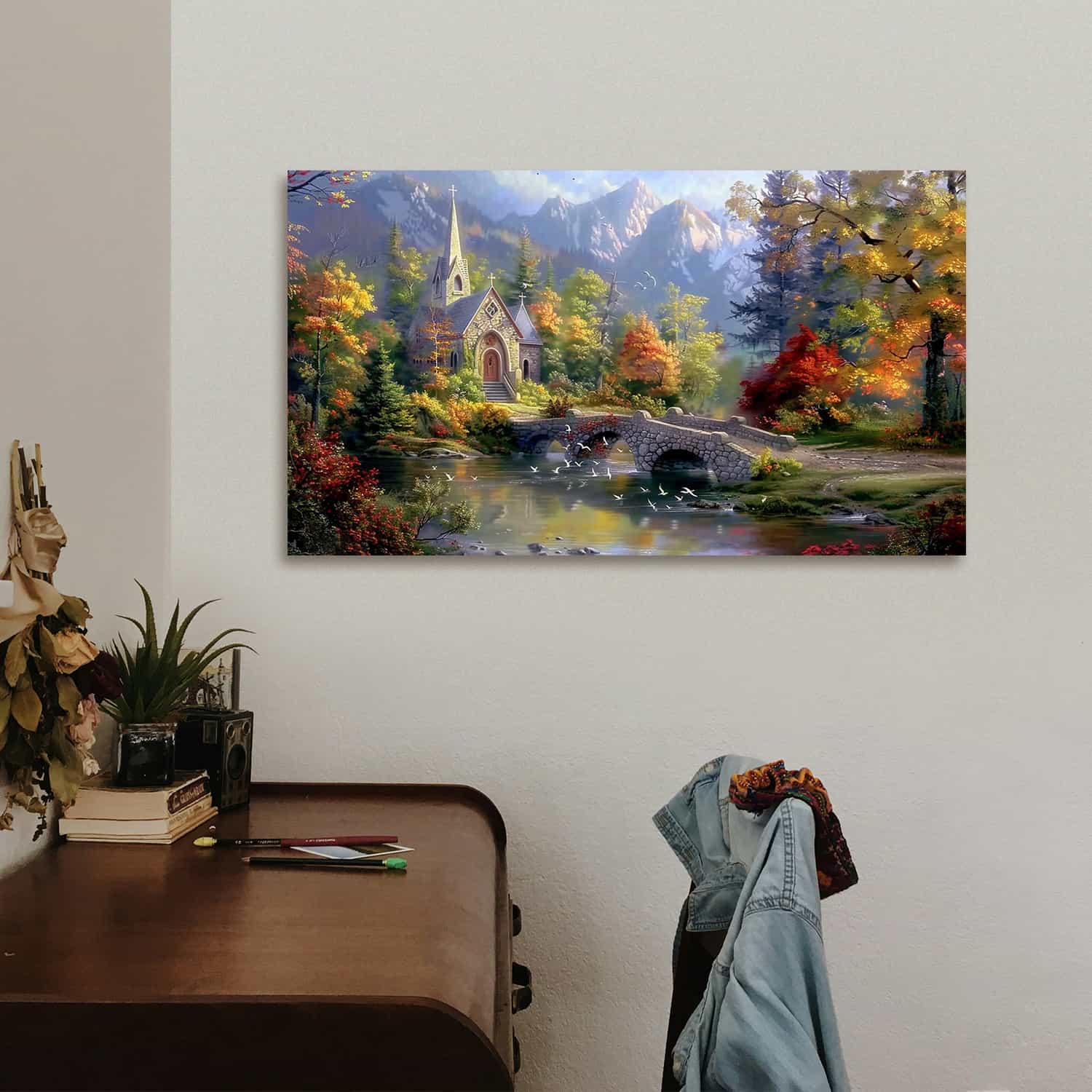 The Church Canvas Art