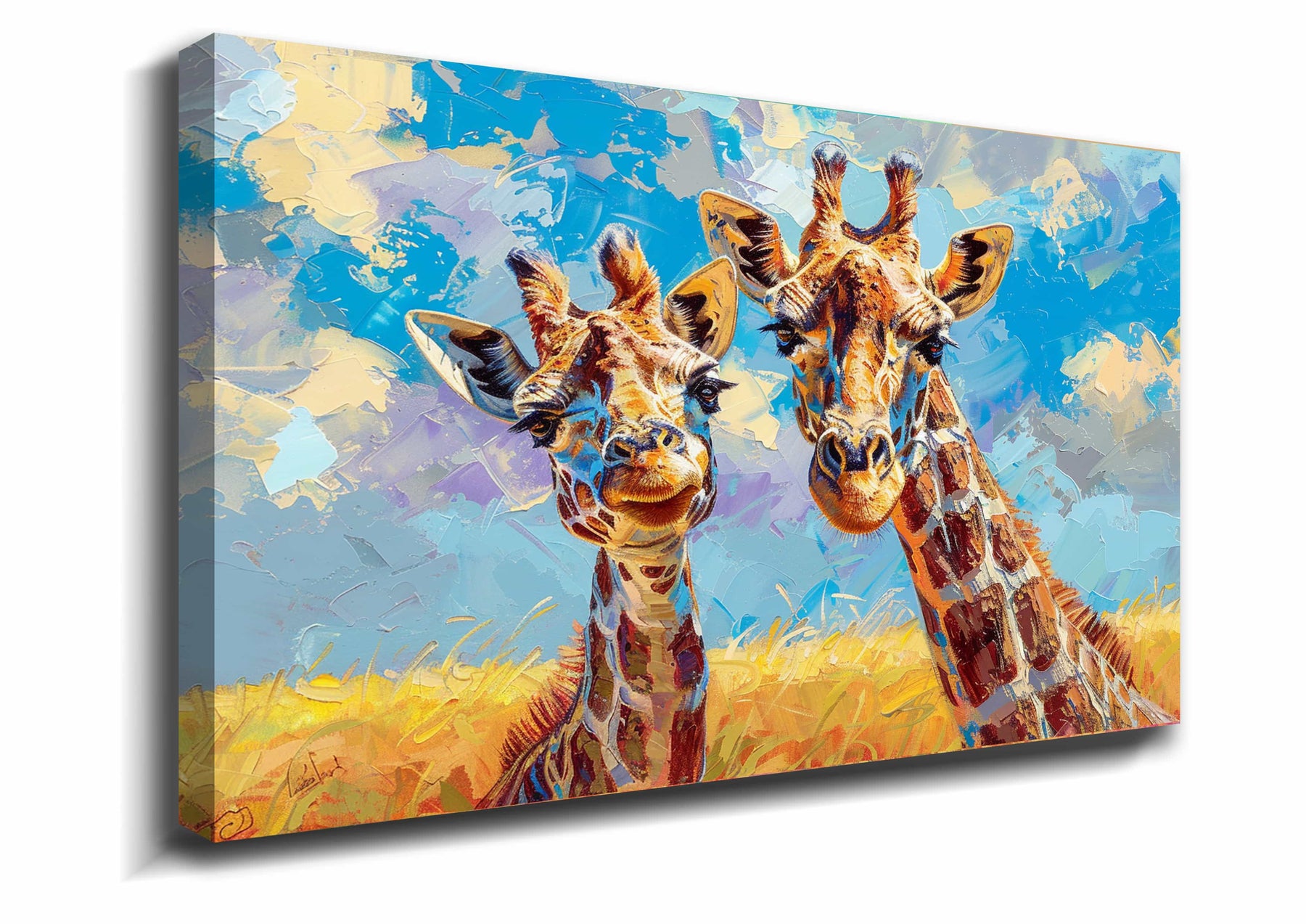 Giraffe Canvas Art