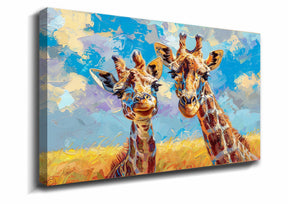 Giraffe Canvas Art