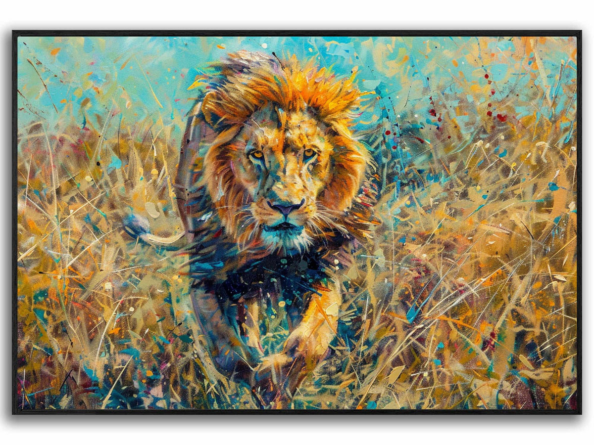Lion Canvas Art