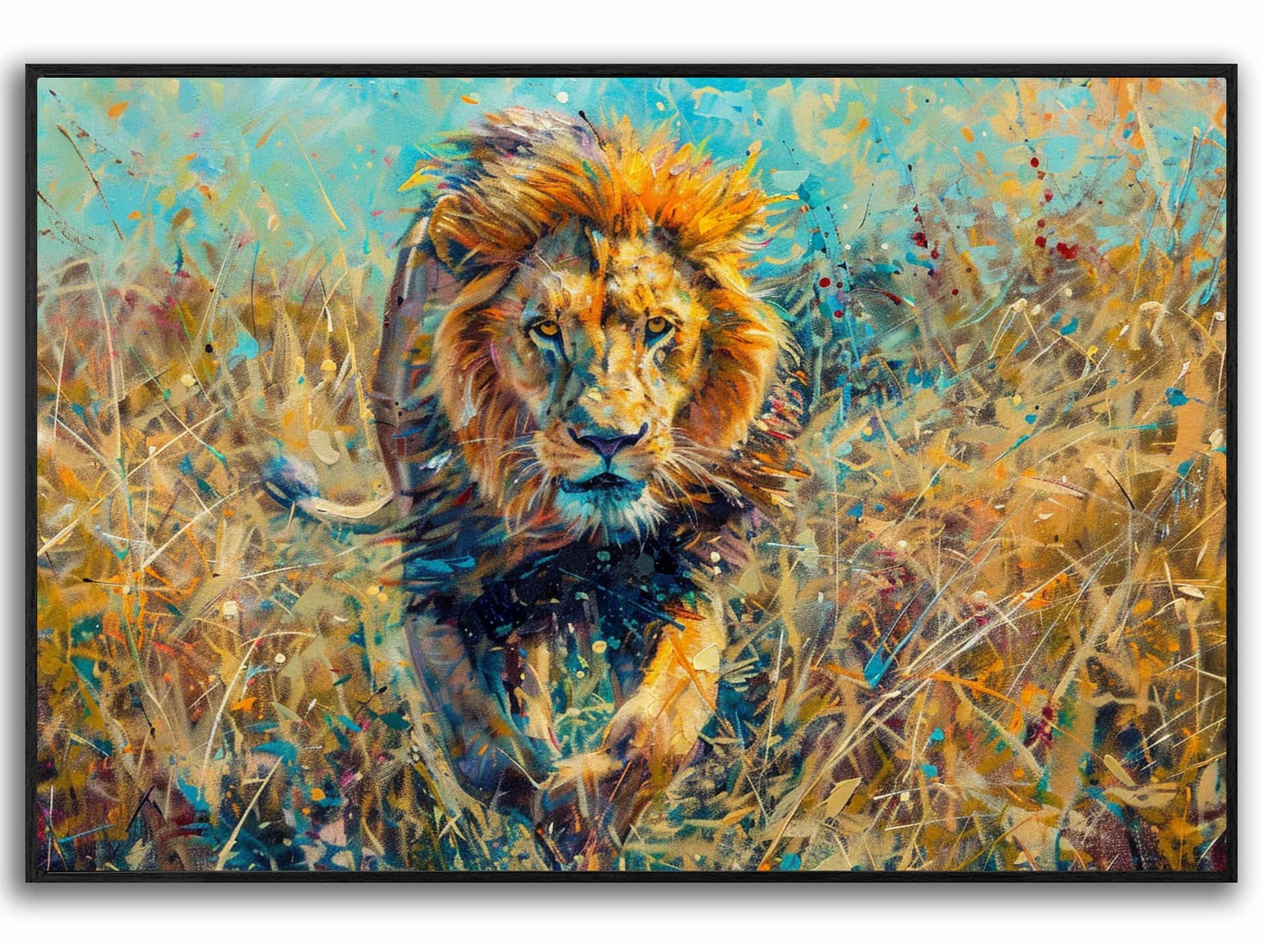Lion Canvas Art