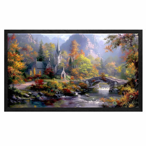 Garden Path Forest Canvas Art