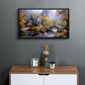 Garden Path Forest Canvas Art