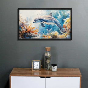 Dolphin Canvas Art