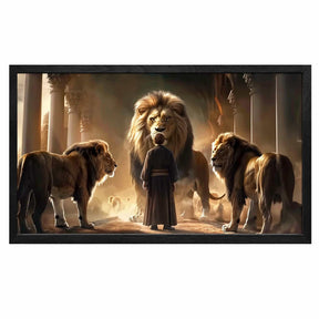 Daniel In The Lion Canvas Art