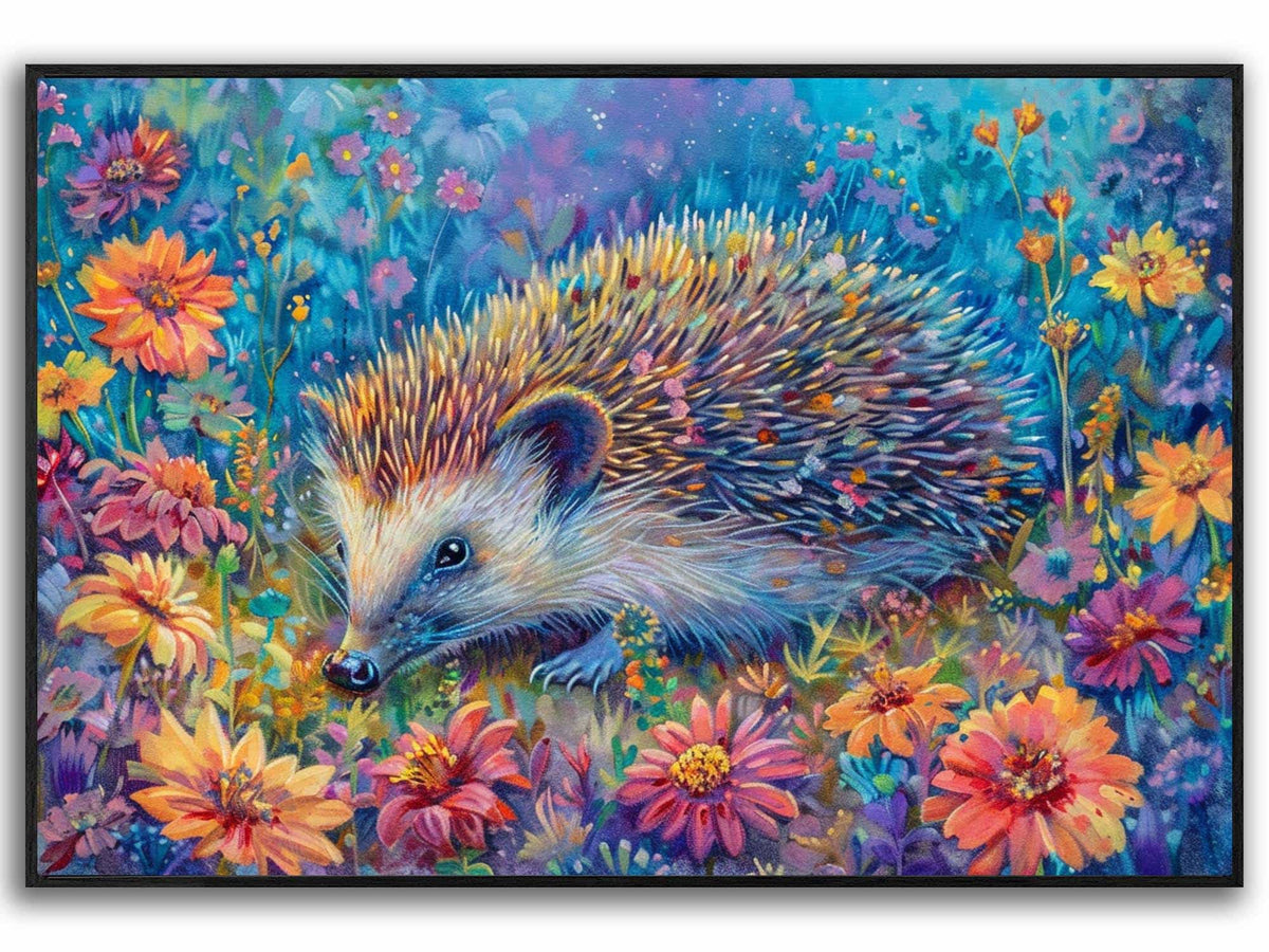 Hedgehog Canvas Art