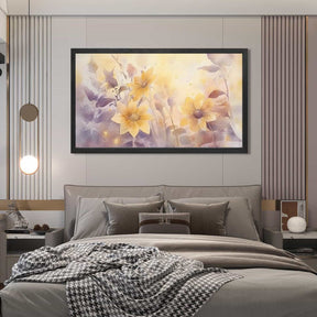 Yellow Flower Canvas Art