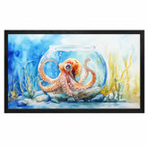 Little Octopus Canvas Art