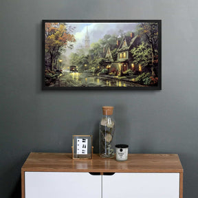 The Flowing Water Canvas Art