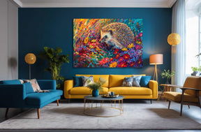 Hedgehog Canvas Art