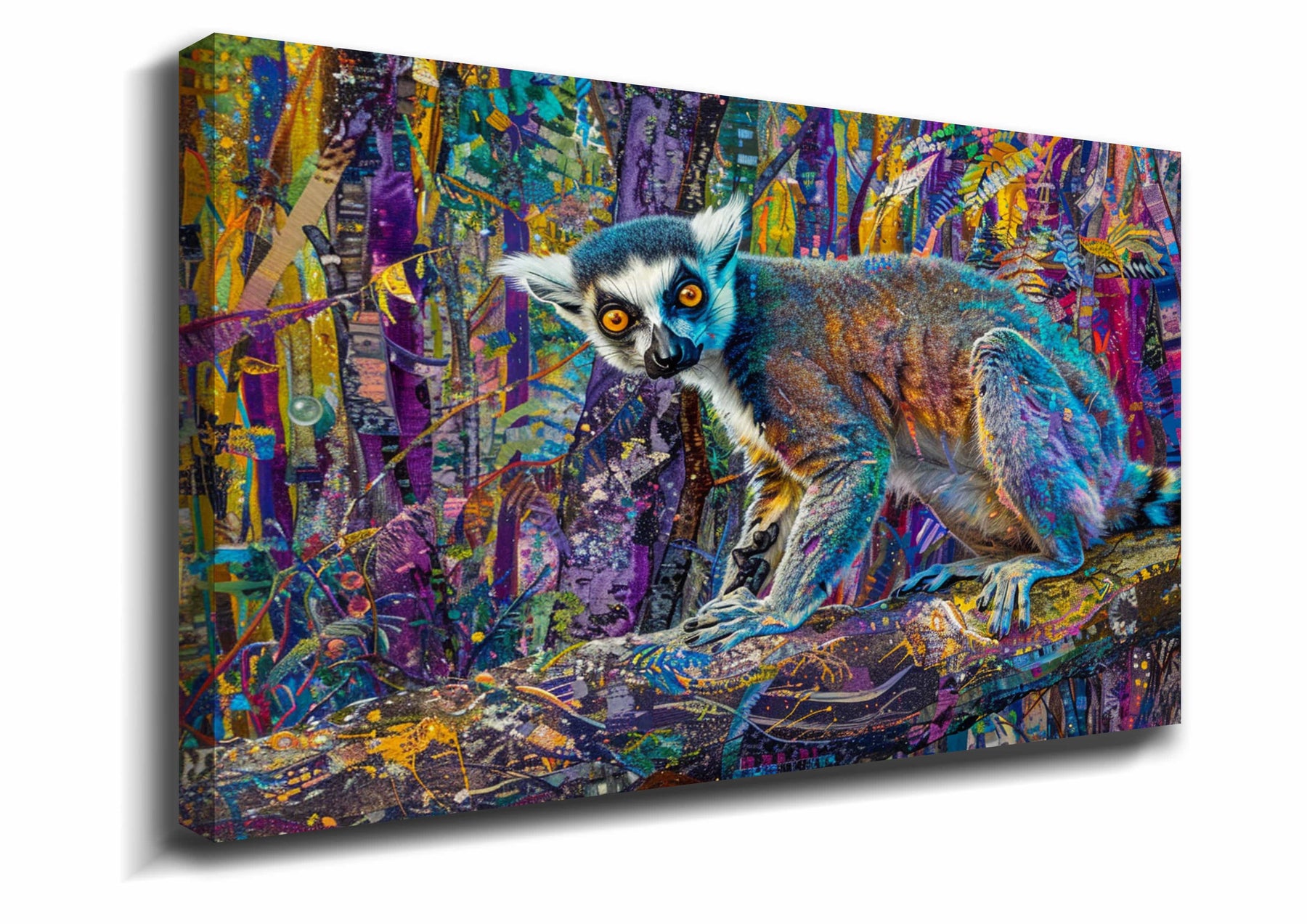 Ring Tailed Lemur Canvas Art
