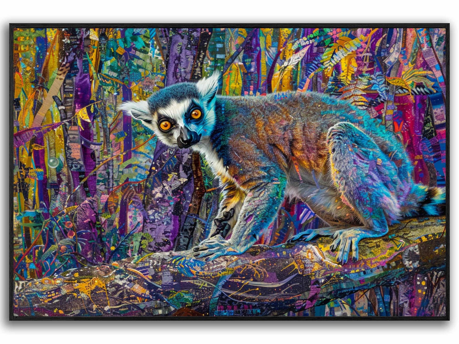 Ring Tailed Lemur Canvas Art