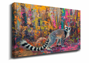Ring Tailed Lemur Canvas Art