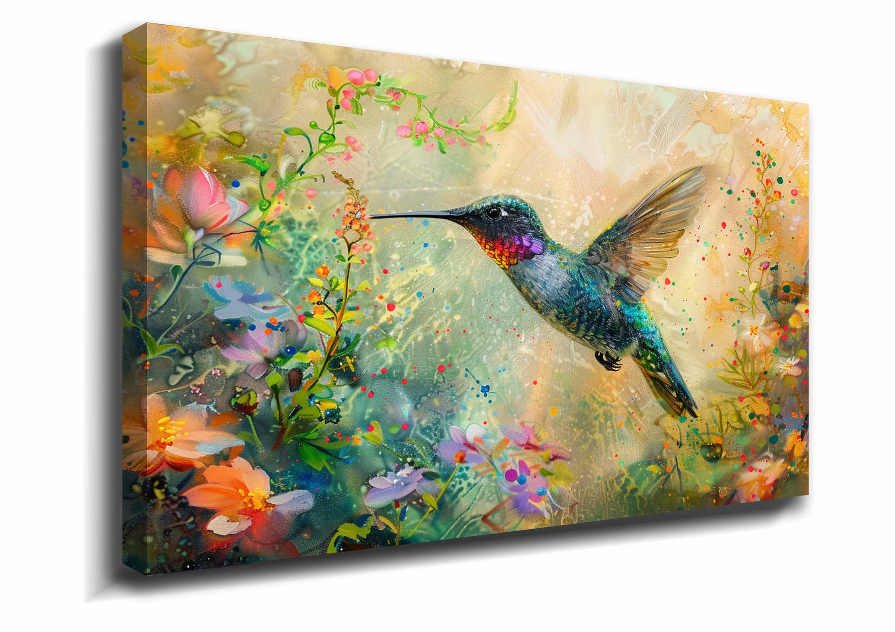 Hummingbird Canvas Art