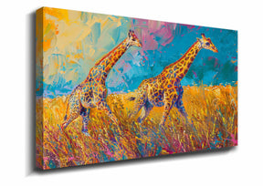 Giraffe Canvas Art