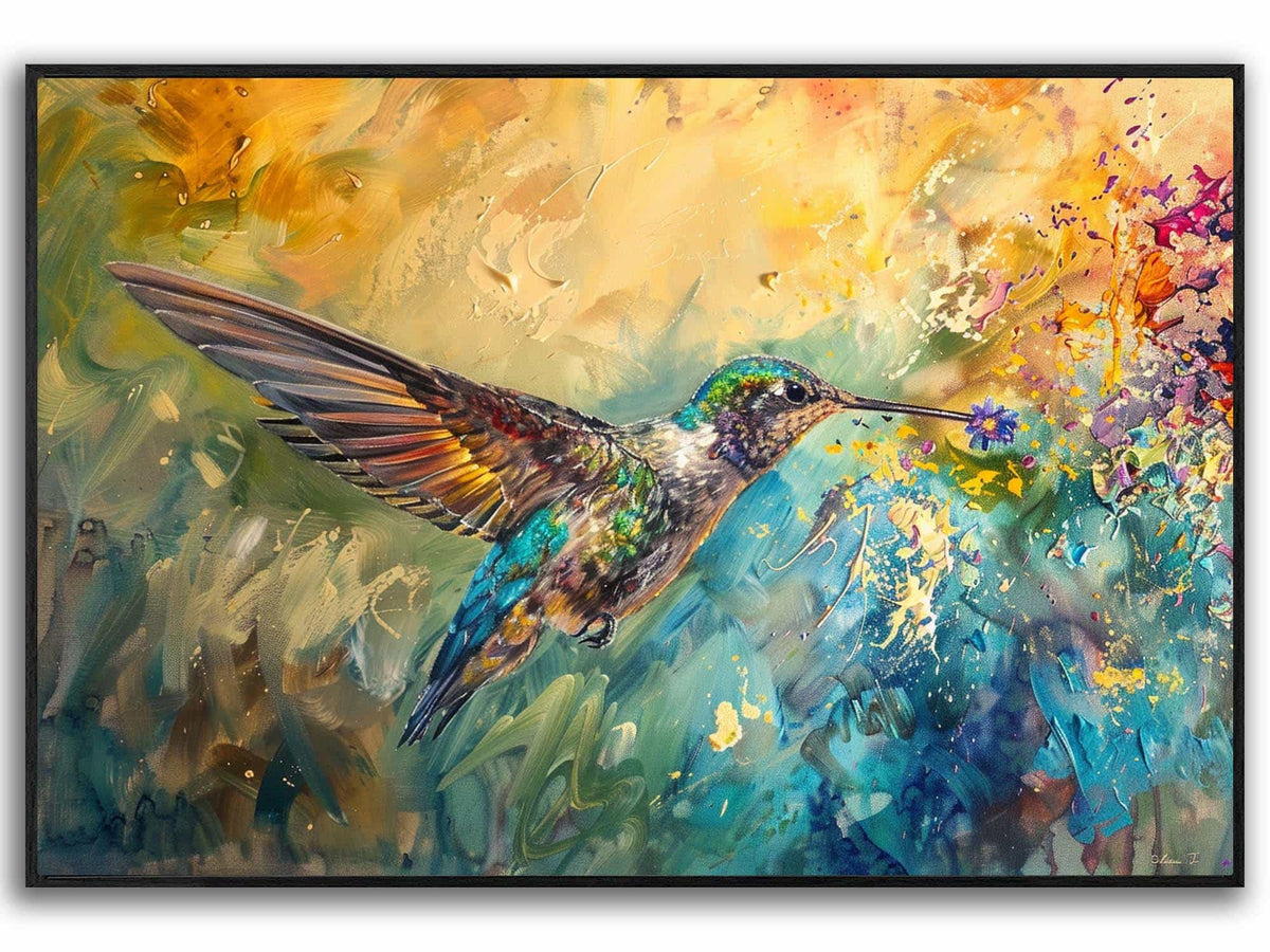 Hummingbird Canvas Art