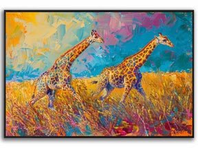 Giraffe Canvas Art