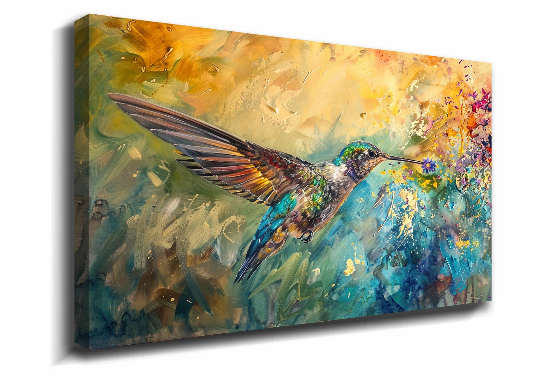 Hummingbird Canvas Art