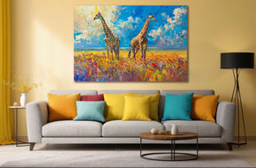 Giraffe Canvas Art