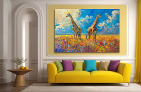 Giraffe Canvas Art